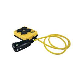 CCI 2516 Duplex Right Angle Quad Box, 15 A, 125 V