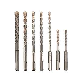 Bosch HCST006 Rotary Hammer Drill Bit Set, 6-Piece, Carbide