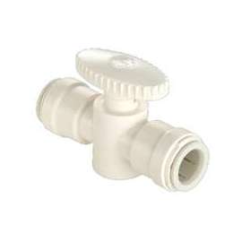 WATTS 3539-14/P-866 Stop Valve, 3/4 in Connection, Sweat, 250 psi Pressure, Plastic Body