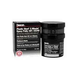 Plastic Steel 5 Minute Putty (SF), 1 lb Kit