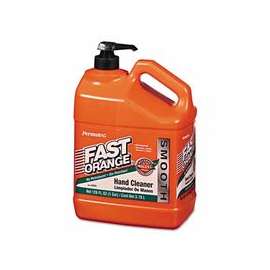 Fast Orange Smooth Lotion Hand Cleaners, Citrus, Bottle w/Pump, 1 gal