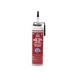 High-Temp Red RTV Silicone Gasket, 7.25 oz PowerBead Can, Red