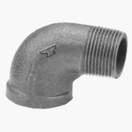 1-1/4 BLK Street Elbow
