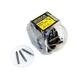 EAZYPOWER 003555 Insert Bit, #2 Drive, Phillips/Slotted Drive, 1/4 in Shank, Hex Shank, 2 in L