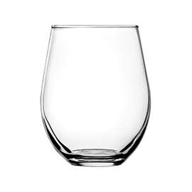 Anchor Hocking 95142 Stemless Glass Set, 20 oz Capacity, Glass, Clear