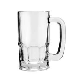 Anchor Hocking 93001 Beer Wagon Mug, 20 oz Capacity, Glass, Clear