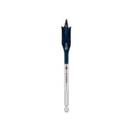 Bosch Daredevil DSB1007 Spade Drill Bit, 5/8 in Dia, 6 in OAL, 1-Flute, 1/4 in Dia Shank, Hex Shank