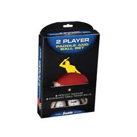 Franklin Sports 57301S11 Paddle and Ball Set, Rubber/Wood