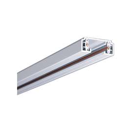 Eaton Cooper Wiring LZR102P Lazer Track Light System, 2 ft L, 1-3/8 in W, 120 V, 1-Circuit, Aluminum, White