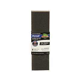 Gator 7312 Sanding Sponge, 10 in L, 3 in W, Fine, Medium, Aluminum Oxide Abrasive