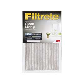 Filtrete 320DC-6 Dust Reduction Filter, 24 in L, 12 in W, 6 MERV, 90 % Filter Efficiency, Fiber Filter Media, White