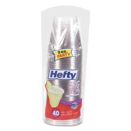 Crystal Clear Plastic Party Cups, 10 oz, Clear, 36/Pack, 12 Pack/Carton