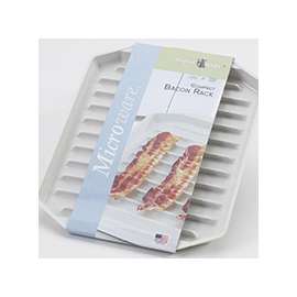 Nordic Ware 60110 Microwave Oven Bacon Rack, Plastic