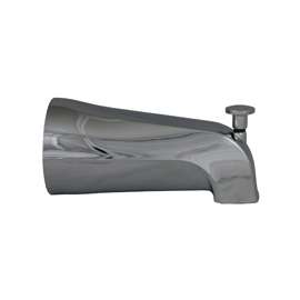 Plumb Pak PP825-36 Bathtub Spout, 2-3/4 in L, 3/4 in Connection, IPS, Chrome Plated, For: 1/2 in or 3/4 in Pipe