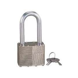 ProSource Padlock, Long Shackle, 11/32 (8.7) in (mm) Dia Shackle, Steel Shackle