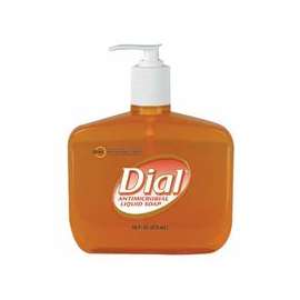 Liquid Dial Gold Antibacterial Soaps, Pump Bottle, 16 oz
