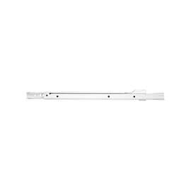 Knape & Vogt 1805H WH 450 Drawer Slide, 75 lb, 450 mm L Rail, 12.5 mm W Rail