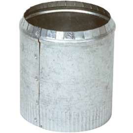 7" RND Galv Top Collar