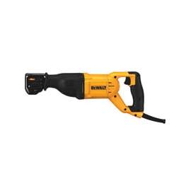 DeWALT DWE305 Reciprocating Saw, 12 A, 17-1/2 in L Blade, 1-1/8 in L Stroke, 2900 spm