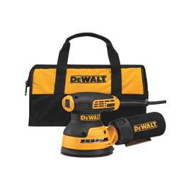 DeWALT DWE6423K Random Orbit Sander, 3 A, 5 in Pad/Disc, Hook and Loop Pad/Disc