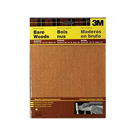 3M 9040 Sandpaper Sheet, 11 in L, 9 in W, Garnet Abrasive