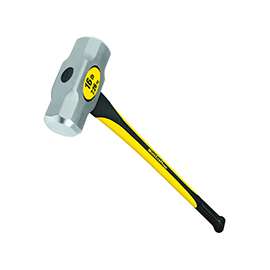 Vulcan 34501 Hammer, 16 lb Head, Sledge, Forged Milled Head, Steel Head