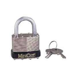 ProSource Padlock, Standard Shackle, 11/32 (8.7) in (mm) Dia Shackle, Steel Shackle