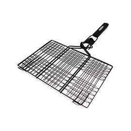 GrillPro 24939 Hamburger Basket, 6-Pocket, Non-Stick