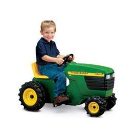 John Deere Toys 46394 Pedal Tractor, Plastic, Green