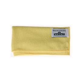 Unger MF40Y Wiping Cloth, 16 in L, Microfiber, Yellow