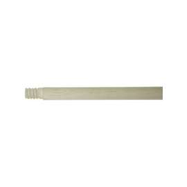 Quickie 54112 Broom Handle, Threaded, 54 in L, Wood