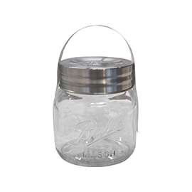 Ball 1440070017 Storage Canning Jar, 64 oz Capacity, Glass, Clear, 5-3/4 in W, 6-1/2 in H