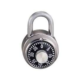 ProSource Padlock, Standard Shackle, 1/4 in Dia Shackle, 1-1/4 (27) in (mm) H Shackle, Steel Shackle