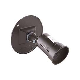 HUBBELL 5624-2 Lamp Holder, 75 to 150 W, Bronze