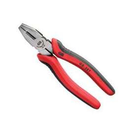 GB GS-387 Lineman's Plier, 7-1/2 in OAL, 1-1/4 in Jaw Opening, Red Handle, Comfort-Grip Handle