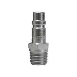 Air Chief Industrial Quick Connect Fitting, 3/8 in Body Size, 1/4 in (NPT) M, Steel