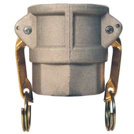 Global Type D Couplers, 1 in (NPT), Female, Brass