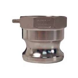 Global Type A Adapters, 2 in (NPT), Aluminum
