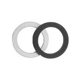 Washers, 2 in Dia, Rubber