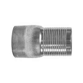 King Combination Nipples, 1 1/4 in x 1 1/4 in (NPT) Male, Brass