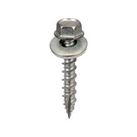 Acorn International SW-MW1415G250 Screw, #14 Thread, High-Low, Twin Lead Thread, Hex Drive, Self-Tapping, Type 17 Point