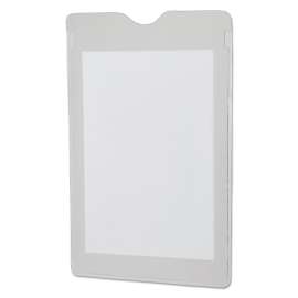 Utili-Jac Heavy-Duty Clear Plastic Envelopes, 3 x 5, 50/Box
