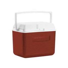 Rubbermaid FG2A1304MODRD Cooler, 24 qt Cooler, Plastic, Modern Red