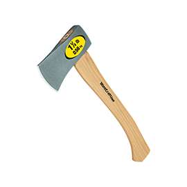 Vulcan Camper Axe, 1-1/4 lb Head, Wood Handle, 14 in OAL