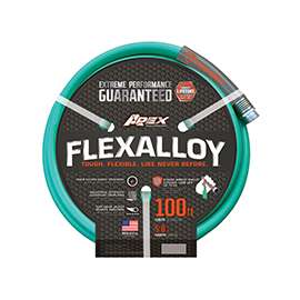 Flexalloy 8550-100 Garden Hose, 100 ft L