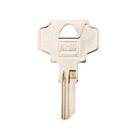 HY-KO 11010IN24 Key Blank, Brass, Nickel, For: ILCO Cabinet, House Locks and Padlocks