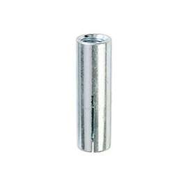 RED HEAD 50126 Drop-In Anchor, Steel, Zinc