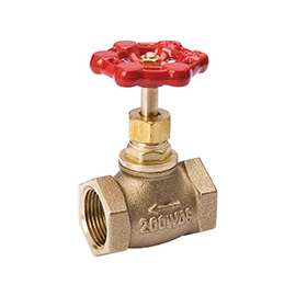B & K ProLine Series 106-002NL Globe Valve, 3/8 in Connection, IPS, 125/200 psi Pressure, Brass Body
