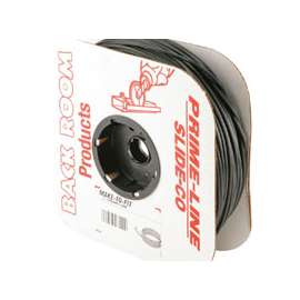 Make-2-Fit P 7604 Screen Retainer Spline, 0.250 in D, 250 ft L, Vinyl, Black, Round