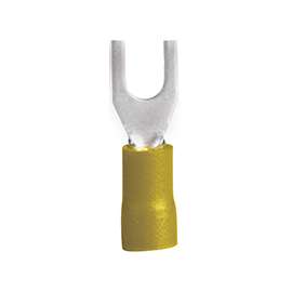 GB 20-116 Spade Terminal, 600 V, 12 to 10 AWG Wire, #8 to 10 Stud, Yellow